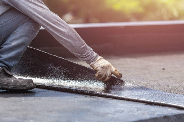 Professional Waterproofing technician working in Sycamore, OH
